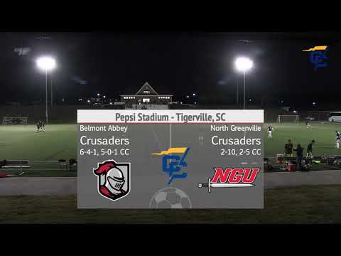 North Greenville vs. Belmont Abbey - NGU Men's Soccer 2019