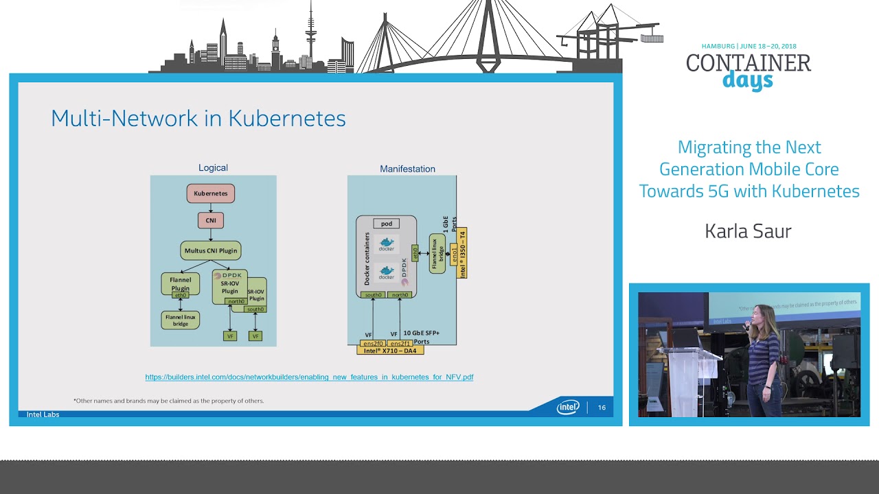 Migrating the Next Generation Mobile Core Towards 5G with Kubernetes - Karla Saur, Intel