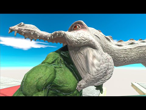 5 Levels of ICE AGE DINOSAUR - Animal Revolt Battle Simulator