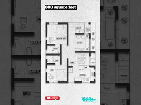 800 square feet 10 ലക്ഷം budget house plan #homedesign #floorplan #homedesign #houseplan #modernhous