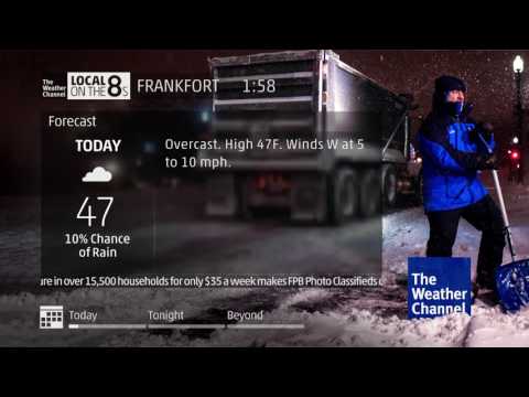 The Weather Channel - Frankfort, KY Local Forecast - 1/18/2017 1:58pm