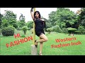 Hi Fashion Model Chandni Designer Collection Western Black Dress