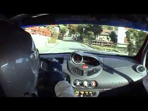 Cameracar Jolly Rally Aosta 2012 Tarroco-Boi Twingo R1 1° di classe