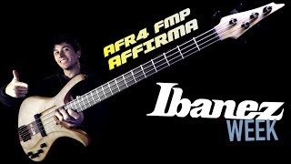 Video thumbnail for IBANEZ WEEK 2019 - Affirma AFR4 FMP Demo Review (ITA) by Bassline Music Shop