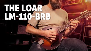 Video thumbnail for The Loar LM-110-BRB Honey Creek A-style Mandolin Demo by Sweetwater
