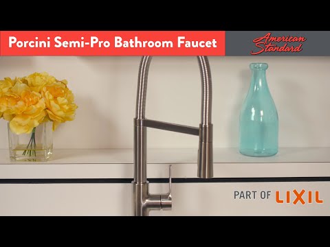 Porcini Semi-Pro Dual Spray Kitchen Faucet // STAINLESS STEEL // YouTube Video