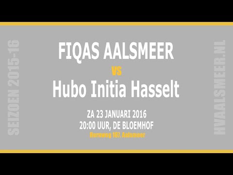 FIQAS Aalsmeer vs Hubo Initia Hasselt
