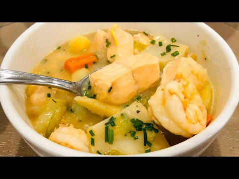 Fiskesuppe - Creamy Norwegian Fish Soup