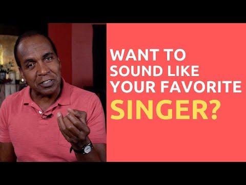 Want To Sing Like Your Favorite singer?