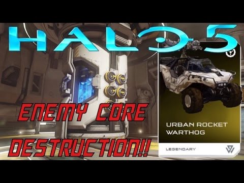 Halo 5 Guardians - How to easily destroy an enemy core!!