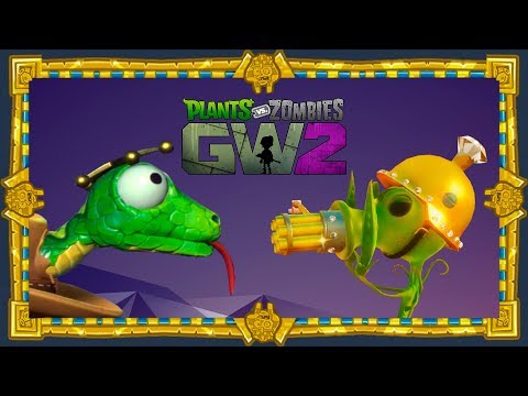Drake the Snake & Bling Gatling (Ability) - Plants vs. Zombies: Garden Warfare 2