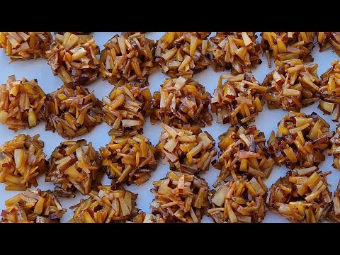 Aprende a Preparar Coconut Sweet/ (Receta Guinea Ecuatorial🇬🇶) #Dulcesdecoco