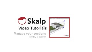 Skalp Video Tutorial: Modify a section