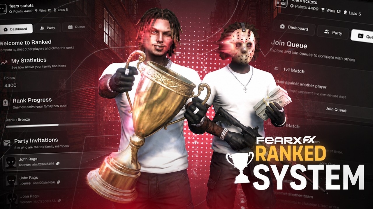 Ranked System V1 - GTA V Script on Forge Mods