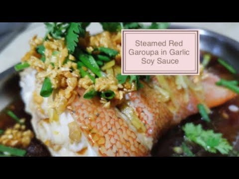 Steamed Fish in Garlic Soy Sauce (Chinese style)