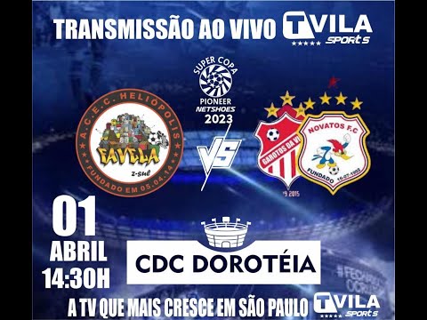 🔴 SUPER COPA PIONEER NETSHOES 2023 - FAVELA HELIÓPOLIS x GAROTOS NOVATOS