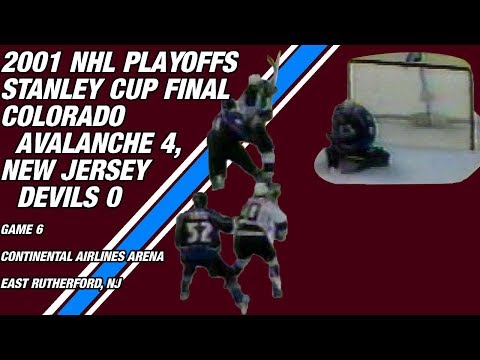 2001 NHL Stanley Cup Final Game 6: Colorado Avalanche at New Jersey Devils