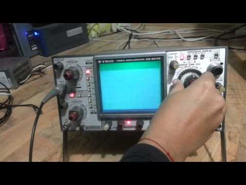 Trio Kenwood oscilloscope - problem
