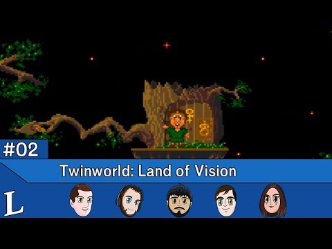 Let's Play "TwinWorld: Land of Vision" - Part 2: Very "Dank" Forest