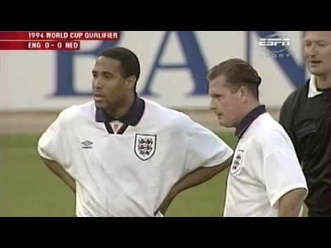 John Barnes Masterclass vs Holland (28/04/1993) Stunning Free Kick