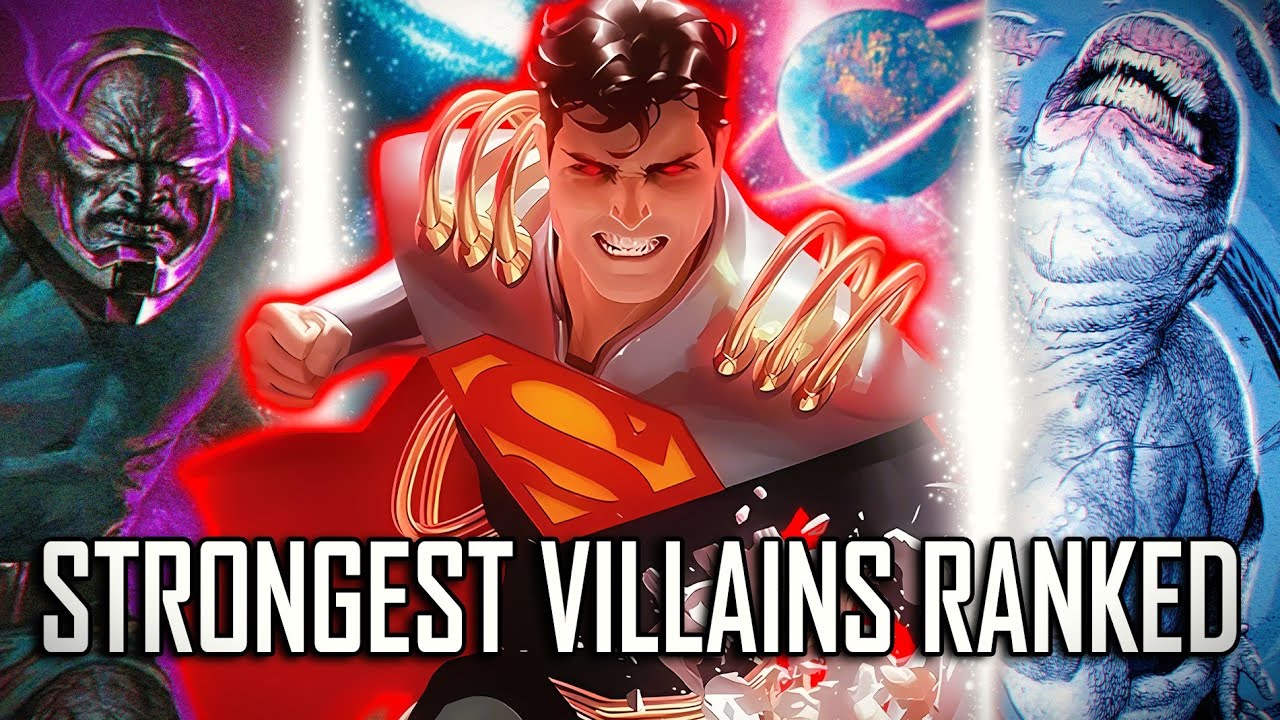 Ranking DC Villains from Weakest to Strongest