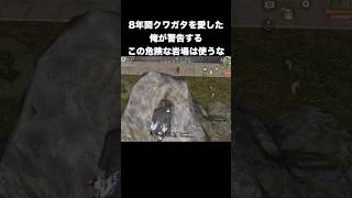 8年間行き続けたクワガタプロから警告『この岩使ったら負けます』　#荒野行動