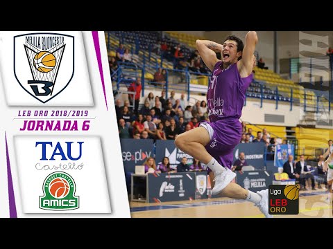 HIGHLIGHTS | Club Melilla Baloncesto vs TAU Castelló (ORO 18/19 - J6)