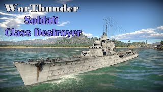 【ゆっくり実況】 もっとWarThunderの世界へpart5　Soldati  class Destroyer（Naval Battles Pre-BateTest）