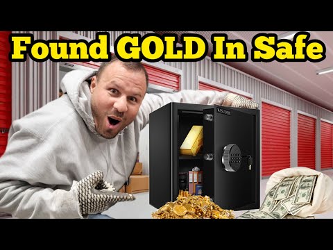 FOUND GOLD IN SAFE Inside $6,120 Abandoned Storage Unit