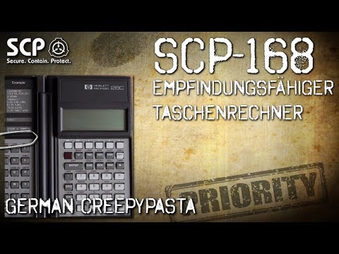 SCP-168: Sentient Calculator - German Creepypasta (Horror, Horror, Audiobook) GERMAN