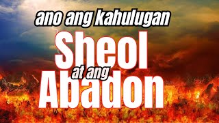 Sheol at ang Abadon @ReadScripture