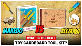 Which Carboard DIY Craft Kit Wins? Zlemma vs. Makedo