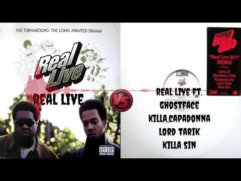Real Live feat Ghostface Killa, Capadonna, Lord Tarik & Killa Sin vs Real Live (Mix By DJ 2Dope)