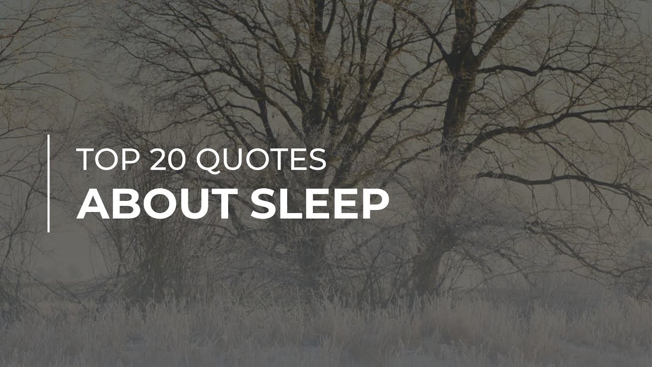 TOP 20 Quotes about Sleep | Inspirational Quotes | Quotes for Photos