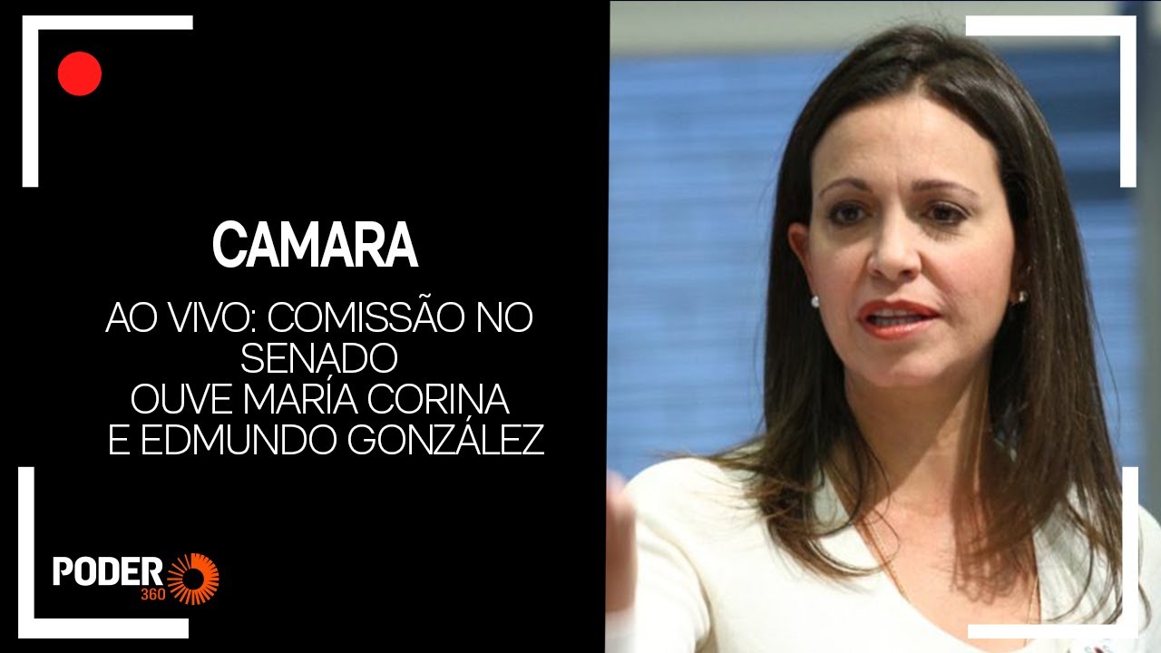 Ao vivo: Comissão na Câmara ouve María Corina e Edmundo González