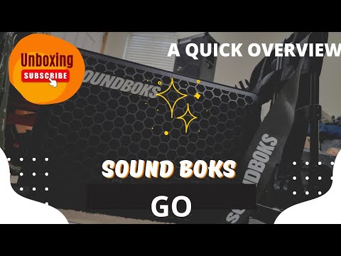 New Soundboks GO very quick walk around (Will not have it's sound in this video)