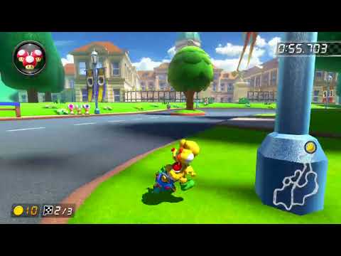 Tour Berlin Byways [150cc] - 1:55.299 - Panda (Mario Kart 8 Deluxe World Record)