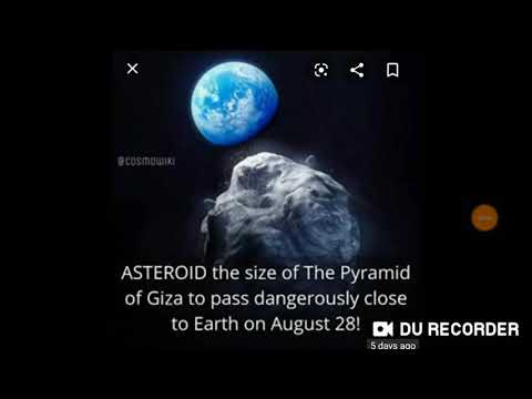 OWE YOU ONE!!! GIZA ASTEROID (2019 OU1) ON AUGUST 28, 2019