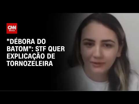 Moraes cobra explicações sobre falhas em tornozeleira de “Débora do Batom” | CNN NOVO DIA