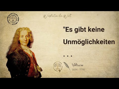 Voltaire: 20 Weisheiten für die Freiheit des Denkens