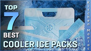 Best Cooler Ice Packs | Reusable, 100% BPA-Free, Keep Drinks Cool and Food Fresh | Top 7 Review 2025