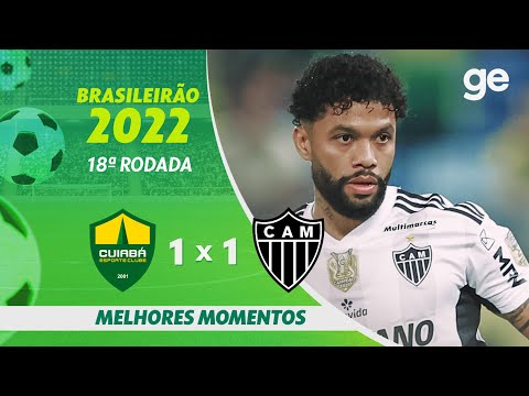 Gols e lances de Cuiabá x Atlético Mineiro