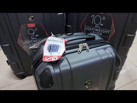 HEYS Set of 3 Luggage | Review with International Warranty Registration Walkthrough