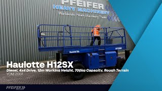Haulotte H12SX Diesel, 4x4 Drive, 12m Working Height, 700kg scissor lift | Image 4 - Machineryline