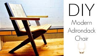 DIY - Modern Adirondack Chairs | Woodworking Project