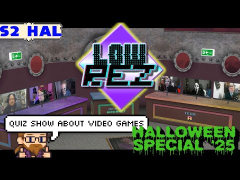 Mandatory Halloween Special 2025 - LOW REZ Comedy Gaming Panel Show - Series 2 Special