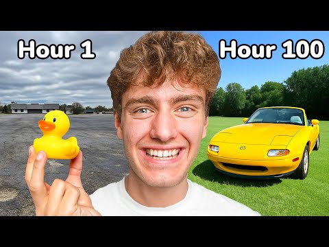 We Spent 100 Hours Trading Items Up