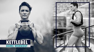 KETTLEBELL HOME WORKOUT - Best fat burning exercis