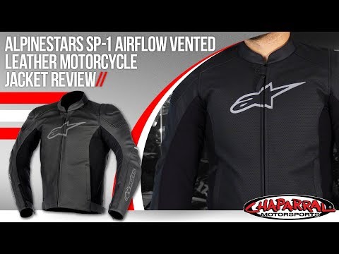 Aplinestars SP-1 Airflow Vented Leather Jacket Review - ChapMoto.com