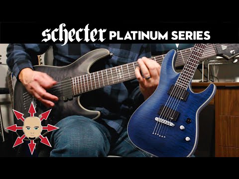 Schecter C-1 Platinum Diamond Series image 12